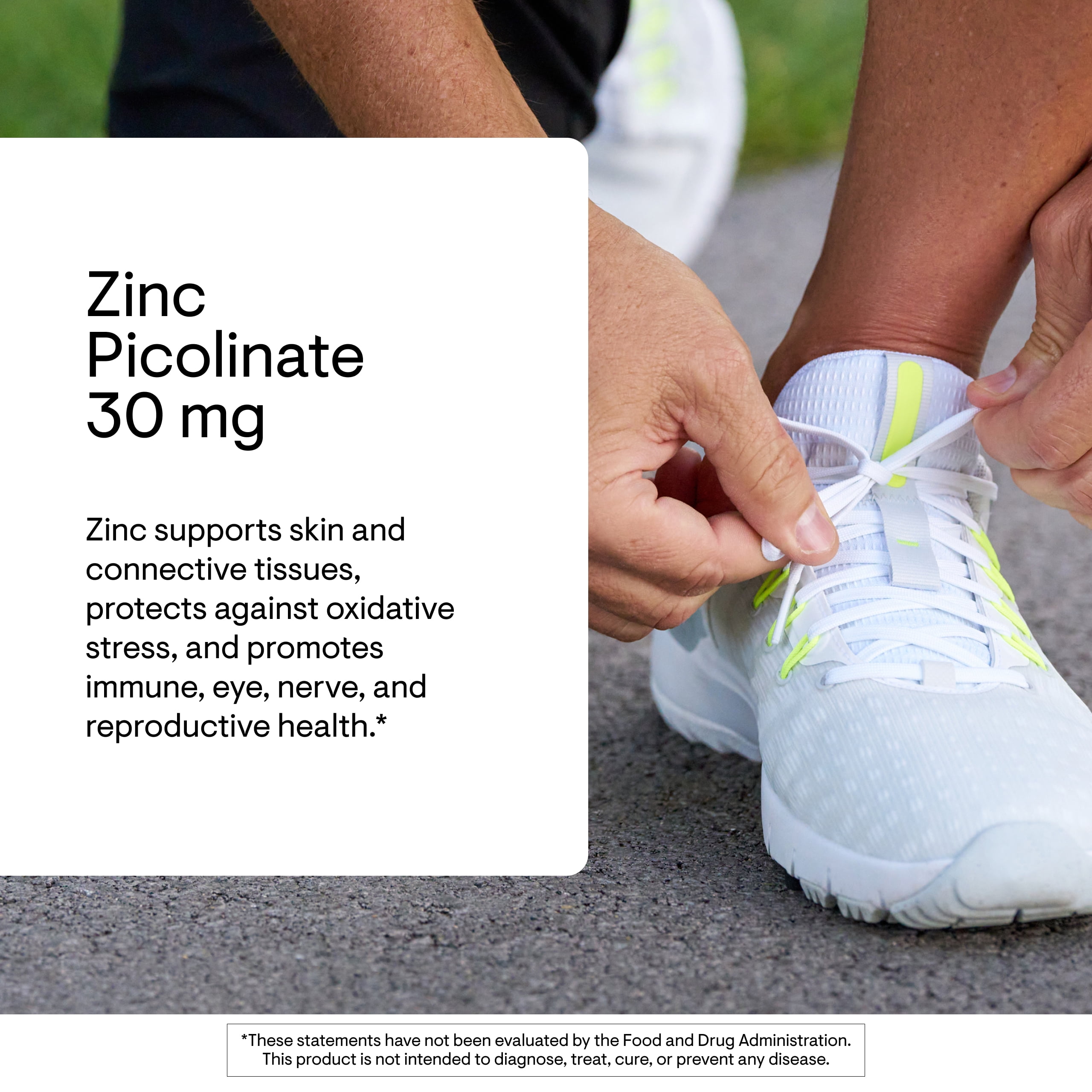 THORNE - Zinc Picolinate 30 mg - Well-Absorbed Zinc Supplement for Growth and Immune Function - Promotes Healthy Skin & Eyes* - Third-Party Certified - Gluten, Dairy & Soy-Free - 60 Capsules
