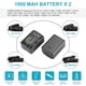 thumbnail image 5 of Batería Neewer VW-VBT190 (paquete de 2, 1950 mAh) con cargador USB dual, 5 of 8