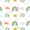 Teal Peach, variant on Erosebridal Cute Rainbow Twin Quilt Set, Kawaii Clouds Twin Coverlet Set, Polka Dots Reversible, Boho Rainbow, 2 Pieces (1 Bedspread and 1 Pillowcase)