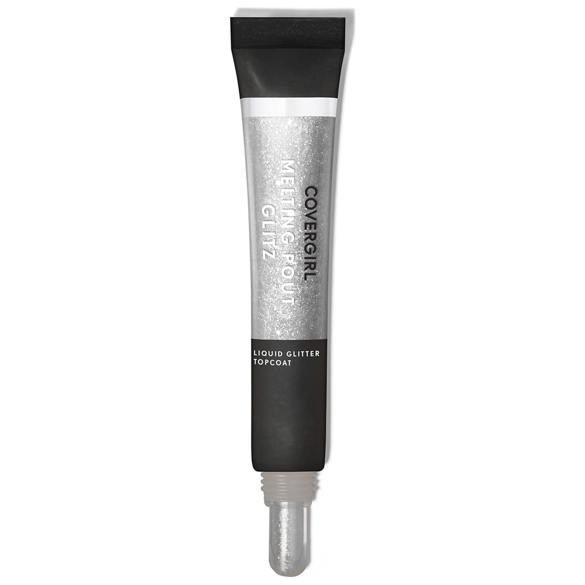 COVERGIRL Melting Pout Glitz Liquid Lipstick Glitter Topcoat, 405 Double Platinum - image 3 of 3
