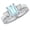 Aquamarine, variant on 1 Carat Emerald LAB GROWN Emerald and LAB GROWN Diamond Wedding Bridal Set (0.5ct Center, AAAA Heirloom Quality) RIPS65W3AM 14K White Gold