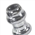 thumbnail image 2 of 5X 22.2mm Bicicletas Headset 1 Pulgada Cojinete Fijo Engranaje Compite con la Bici Fija del Engranaje de Auriculares Bici del Camino de la Aleación de Aluminio de Auriculares,Plata, 2 of 2