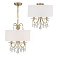 thumbnail image 7 of Othello 3 Light Vibrant Gold Chandelier, 7 of 7