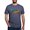 Heather Navy, variant on - Paws Ans Pep Men's Deluxe T Shirt - Mens Tri-blend T-Shirt