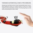 thumbnail image 4 of 1 juguete de serpiente para gatos, serpiente de detección inteligente recargable, detecta automáticamente obstáculos y escape, juguete realista para gatos con sonido eléctrico en forma de S, 4 of 5