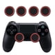 thumbnail image 2 of 4 piezas de silicona Joystick analógico Thumbstick Grip Cover para PS4 (negro + rojo) Ehuebsd Para estrenar, 2 of 9
