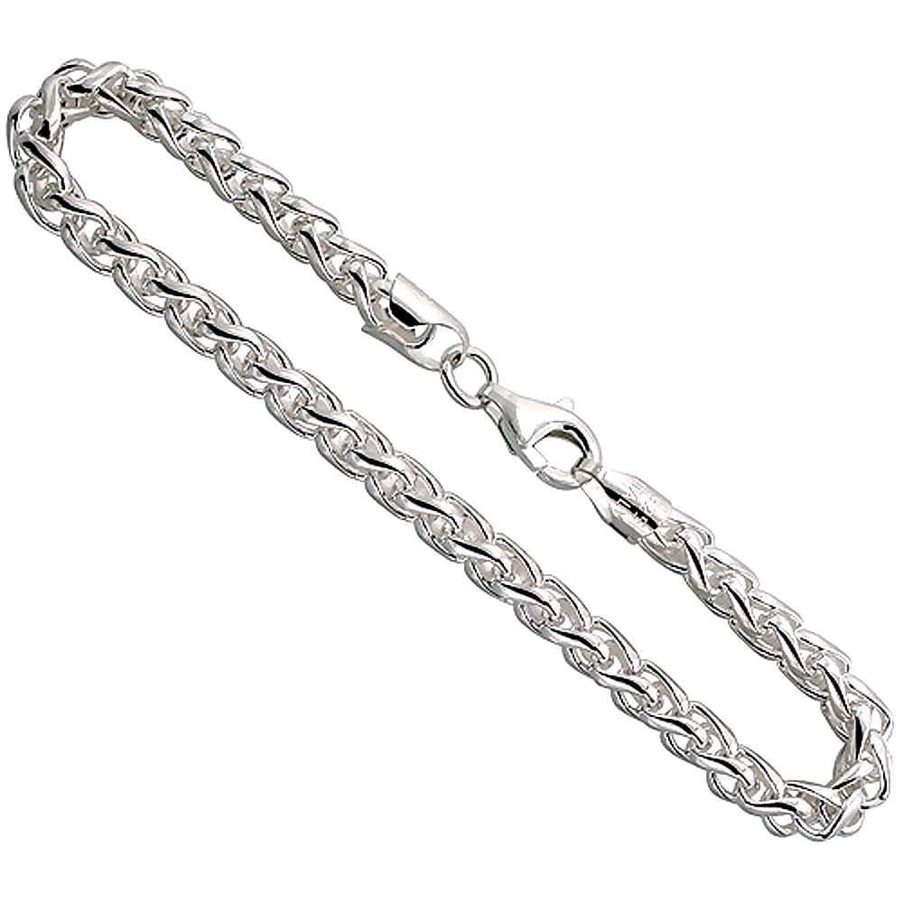 Sterling Silver Men's Necklace Marina Anchor Flat Link Chain 925 Italy Wholesale Sterling Silver Men's Necklace Marina Anchor Flat Link Chain 925 Italy Wholesale