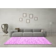 thumbnail image 3 of Ahgly Company Indoor Rectangle Abstract Pink Contemporary Area Rugs, 7' x 9', 3 of 4