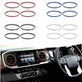 thumbnail image 4 of A/C Vent Decoration Rings Compatible with for Toyota for Tacoma Models, 4 of 4