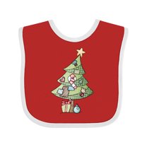 Inktastic Christmas Tree Boys or Girls Baby Bib