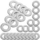thumbnail image 4 of Arandelas planas de acero inoxidable de 80 piezas Arandelas de mantenimiento automotriz para tornillos y pernos, 4 of 5