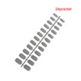 thumbnail image 2 of 1 Set Glue on Nails Medium Length Files Nails Medium Length Stick Full Cover Wraps Art Decals Artificial Beauty Tool Manicure Kit Decorations 8, 2 of 6
