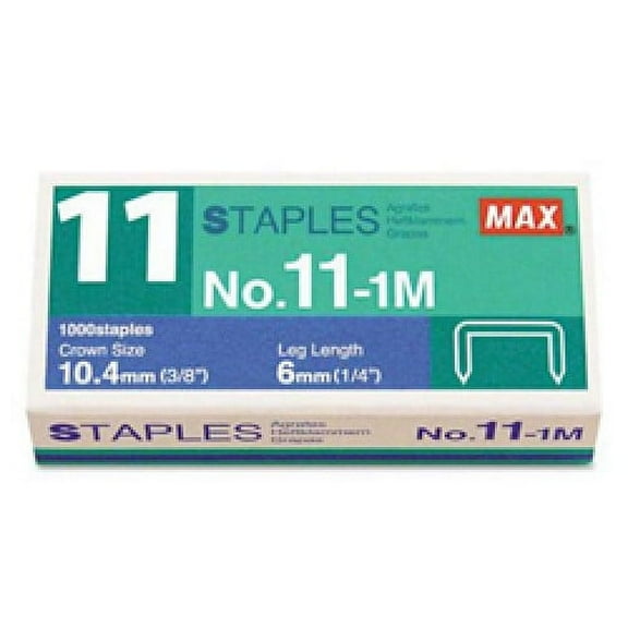 Max USA 111M Staples, Each
