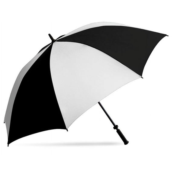 Haas-Jordan Golf 62" Pro-Line Umbrella Black/White