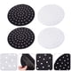 thumbnail image 4 of 6pcs Teflon Air Fryer Mats Reutilizable Lineros de vaporeras para hornear esteras (negro, blanco), 4 of 6