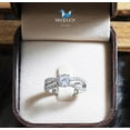 thumbnail image 4 of 1.00 Cts Cubic Zirconia / Sterling Silver 925 Ring / Rhodium plated Nickel-Free / MadDuckJewels RG1567 / Thailand Jewelry, 4 of 5