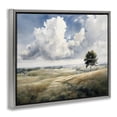 thumbnail image 2 of Stupell Industries Transitional Pretty Hills with Solitary Tree Gray Floating Frame Canvas Art, 21 x 17, by Franklyn Gregory, 2 of 8