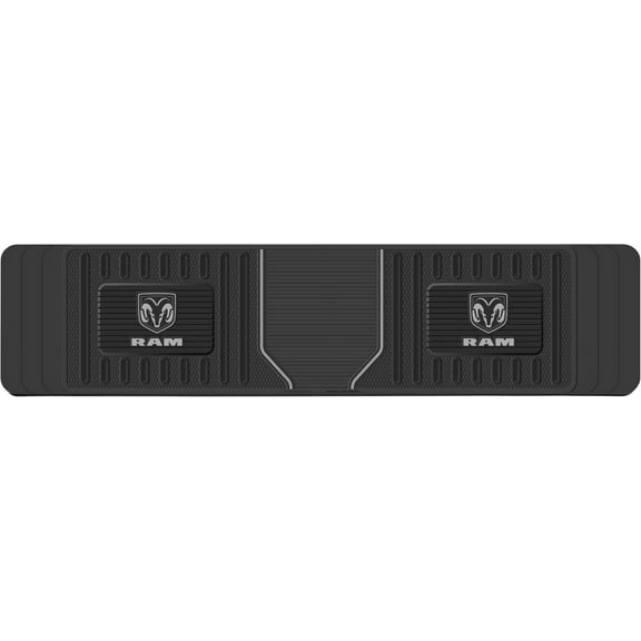 PlastiColor Rear Runner Mat, Dodge Ram Gray Logo