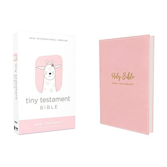 Pre-Owned Niv, Tiny Testament Bible, New Testament, Leathersoft, Pink, Comfort Print (Hardcover) by Zondervan