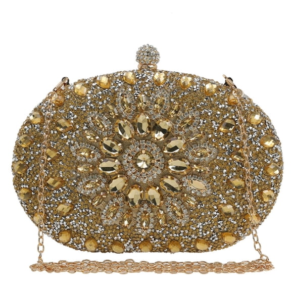 YIEMEEN Women Evening Clutch Bag Handbag with Chain Girl Party Shoulder Crossbody Bags