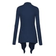 thumbnail image 2 of Made by Johnny Women's Off-Duty Open Front Cardigan XXL NAVY, 2 of 6