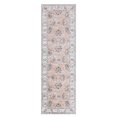 thumbnail image 1 of RUGKING Foldable Print Runner Rug 3'x7' Vintage Floral Area Rug Pink Rug Non-Slip Indoor Rug for Kitchen Bathroom Etryway Bedroom Living Room, 1 of 5