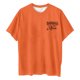 thumbnail image 5 of Camiseta de Cuello Redondo Impresa Delantera Y Trasera de Béisbol de las Mujeres de Verano, Camisetas Cortas Casuales Ligeras para las Mujeres, 5 of 5