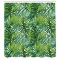 thumbnail image 3 of Ambesonne Leaf Shower Curtain, Tree Leaves Watercolor, 69"Wx75"L, Pale Green Dark Green, 3 of 3