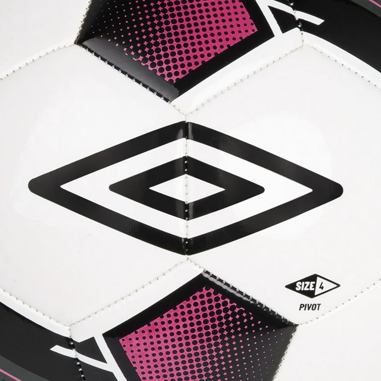 Umbro Pivot Size 4 Youth and Beginner Soccer Ball, Pink Umbro Pivot Size 4 Youth and Beginner Soccer Ball, Pink