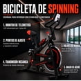 thumbnail image 2 of Bicicleta Spinning Fija 6kg Centurfit Hogar Fitness Cardio, 2 of 8