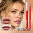 thumbnail image 2 of Matte Lip Liner Pencil for Shaping Lips, Longwear Liquid Lip Liner Stain Marker Pen Set Long Lasting Waterproof, Creamy Crayon Lip Liner Pencil, Color Stay Lipliner All Day Lips Stain (#8), 2 of 9