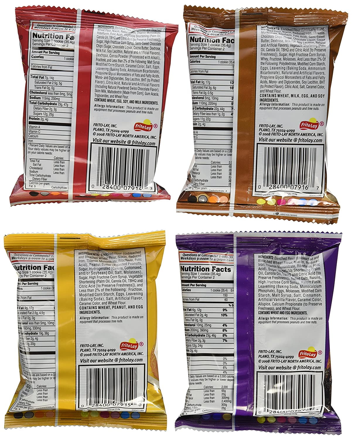 Frito Lay Grandmas  Cookie Variety Mix, 33 ea