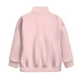 thumbnail image 5 of Uourmeti Pizza Capybara Axolotl Print Kids Half Zipper Sweatshirts Fall Winter Pullover Long Sleeve Lightweight Comfy Casual Loose Top for School Boys Girls Size 9-10, 5 of 7