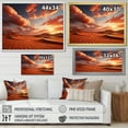 thumbnail image 4 of Designart "Dreams Sahara African Wall art III" African Floater Framed Wall Decor, 4 of 7