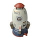 thumbnail image 4 of Juguete de baño para bebé, rociador de agua, juguete espacial con forma de cohete, rociador, interacción espacial Tubos blancos de 5m, 4 of 9