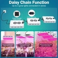 thumbnail image 2 of NAILGIRLS Grow Light 2025 Newest 1000W LED Plant Grow Light Full Spectrum,Dual Switch Veg/Bloom Daisy Chain Plant Grow Heat Lamp with Temperature Hygrometer for Indoor Plants Grow, 2 of 19