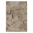 thumbnail image 2 of Orian Wild Weave Area Rug 1613 High Pile Beige Petals Vines Floor Decor Abstract Carpet, 2 of 4