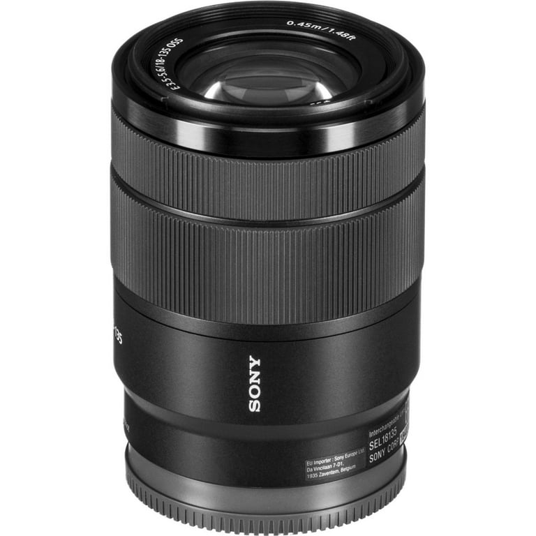 Sony Alpha E-Mount 18-135mm f/3.5-5.6 OSS Zoom Lens with High