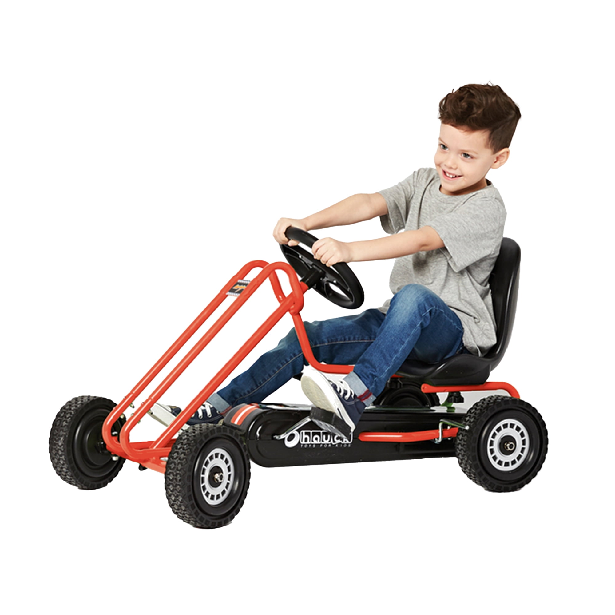 Hauck Lightning Ergonomic Go Kart, Kids Ride-On Car with
