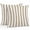 Brown, variant on Throw Pillow Covers 26x26 Inch Set of 2, Beige Striped Waterproof Outdoor Pillow Covers, Modern Farmhouse Beige White Stripes Decorative Cushion Pillowcases for Couch, Sofa, Bed, Garden, Patio