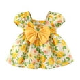 thumbnail image 6 of JoyHoop Girl'S Dresses Cotton Ruffle Sleeve Swing A-Line Cute Midi Casual Sundress, 6 of 6