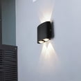 thumbnail image 4 of Eyfqtcs 2/4/6/8/10/12W Lámpara De Pared De Arco Led Luz De Porche Impermeable Al Aire Libre (B15-4W), 4 of 9