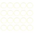 thumbnail image 3 of Book Rings, Textured Elegant Widely Used Plastic Rings Flexible Durable  For Cards For Document For Notebook Pink,Yellow,Green,Blue, 3 of 8