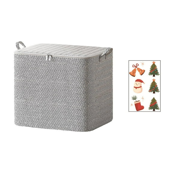 Hovmgk Storage Bag, Clothing Pouch, 2PCS Non-Woven Large-Capacity for Moving & Travel, Home Storage & Moving Supplies, Foldable Tidy Storage, Perfect for Homeowners, Students & Movers