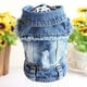 thumbnail image 3 of Spring Cat Jeans Vest Series Fashion Denim Cat Clothes for Cats Sphynx Casual Cowboy Kitten Coat Jacket Pet Costume XS-XXL 10E ShopWise Round, 3 of 11