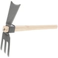 thumbnail image 4 of Household Dual Garden Hoe Rake Agricultural Tool Metal Hoe Vegetable Flower Digging Gadget, 4 of 8