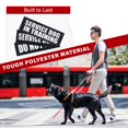 thumbnail image 3 of Paquete de 2 parches extraíbles para perros HANWER parches de gancho y bucle negros en entrenamiento, 3 of 5