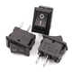 thumbnail image 3 of 100 piezas de interruptor de botón pulsador 10x15 mm SPST 2 pines 3 A 250 V KCD1 interruptor basculante de encendido/apagado a presión para barco 10 mm x 15 mm mini negro, 3 of 4