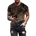 thumbnail image 1 of T-shirt d'Été Mode 2024 pour Hommes, Imprimé Graphique 3d, Respirant, Style Mode Urbaine, 1 of 5