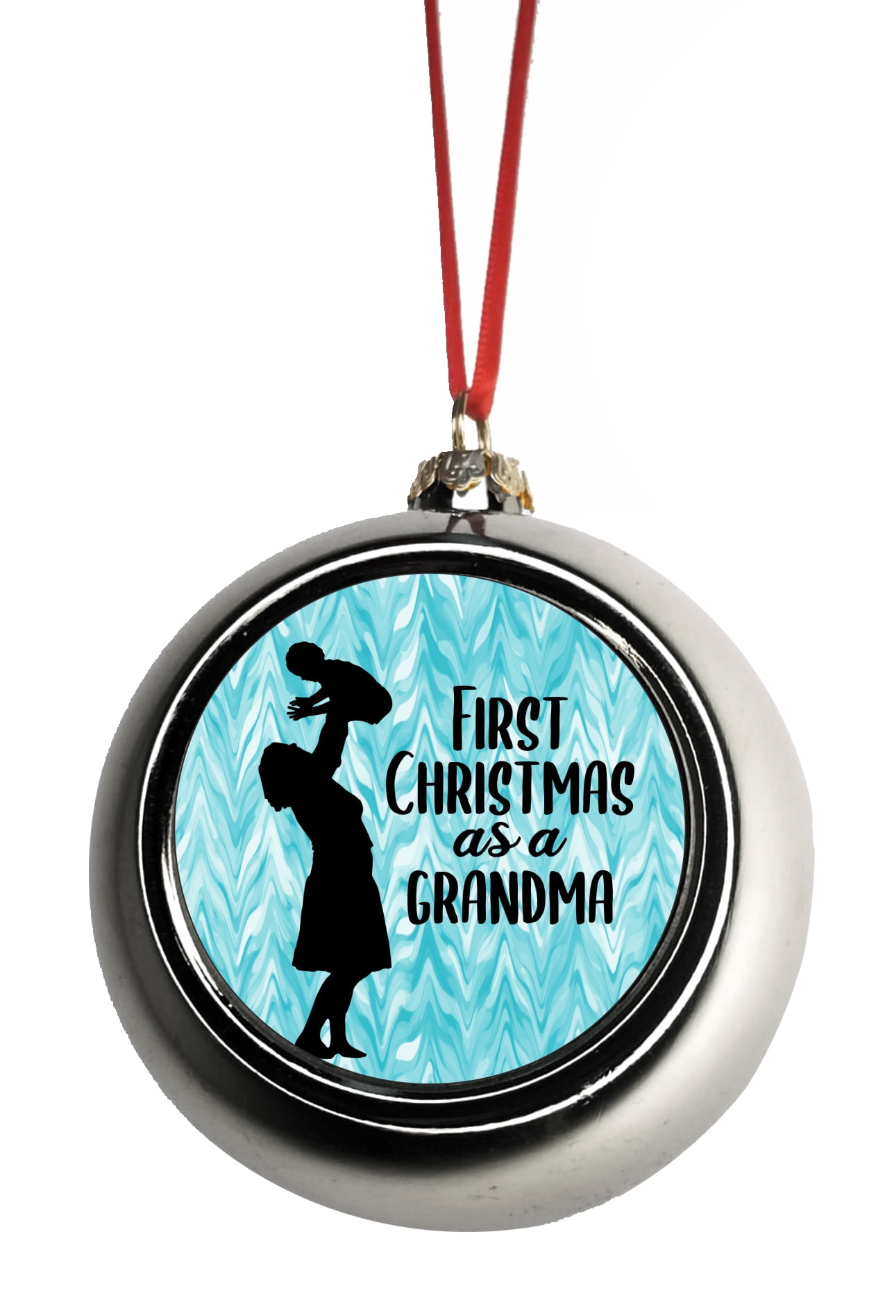 New First Time Grandma Christmas Tree Ornament Grandmas First Christmas